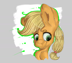 Size: 1600x1400 | Tagged: safe, artist:scyrina, applejack, earth pony, pony, chest fluff, fluffy, solo