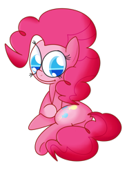 Size: 1027x1396 | Tagged: safe, artist:mr-degration, pinkie pie, earth pony, pony, simple background, solo, transparent background