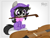 Size: 2400x1800 | Tagged: safe, artist:killryde, octavia melody, earth pony, pony, cello, clothes, cute, filly, footed sleeper, hnnng, musical instrument, pajamas, solo, tavibetes