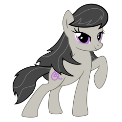 Size: 5000x5000 | Tagged: safe, artist:avfrosty, octavia melody, earth pony, pony, absurd resolution, alternate hairstyle, simple background, transparent background, vector