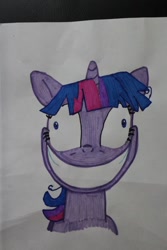 Size: 640x960 | Tagged: safe, artist:eillahwolf, derpibooru import, twilight sparkle, solo, traditional art