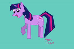 Size: 5184x3456 | Tagged: safe, artist:eillahwolf, derpibooru import, twilight sparkle, pony, unicorn, female, mare, multicolored mane, purple coat, solo