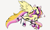 Size: 1024x614 | Tagged: safe, artist:goldnparadise, fluttershy, pegasus, pony, frown, solo, thorns