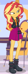 Size: 193x510 | Tagged: safe, screencap, sunset shimmer, better together, equestria girls, holidays unwrapped, cropped, solo