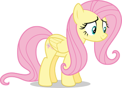 Size: 9000x6519 | Tagged: safe, artist:luckreza8, fluttershy, pegasus, pony, scare master, .svg available, absurd resolution, cute, inkscape, shyabetes, simple background, solo, transparent background, vector