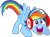 Size: 1024x756 | Tagged: safe, artist:4-chap, derpibooru import, rainbow dash, pegasus, pony, faic, female, happy, headphones, mario, requested art, simple background, smiling, solo, spread wings, super mario bros., transparent background, vector, wide smile, wings