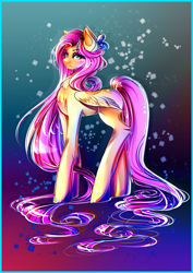 Size: 2893x4092 | Tagged: safe, artist:minamikoboyasy, fluttershy, pegasus, pony, color porn, female, mare, solo