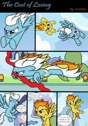 Size: 745x1072 | Tagged: safe, artist:icesticker, derpibooru import, fleetfoot, spitfire, comic