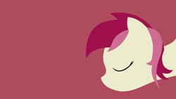 Size: 1600x900 | Tagged: safe, artist:boa52, derpibooru import, roseluck, minimalist, solo, wallpaper