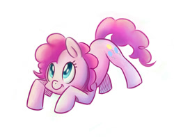 Size: 800x630 | Tagged: safe, artist:dipingxiangtr, pinkie pie, earth pony, pony, cute, diapinkes, exercise, solo