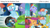 Size: 1058x595 | Tagged: safe, derpibooru import, edit, edited screencap, screencap, bow hothoof, rainbow dash, scootaloo, windy whistles, pegasus, pony, newbie dash, parental glideance, abuse, comic, dashabuse, fallout, joke, oops, op is a cuck, op is trying to be funny, op is trying to start shit, rainbow trash, replaced, scootadoption, scootalove, screencap comic