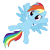 Size: 2000x2000 | Tagged: safe, artist:ashidaru, derpibooru import, rainbow dash, pegasus, pony, cute, dashabetes, female, looking at you, mare, on back, show accurate, simple background, smiling, solo, transparent background