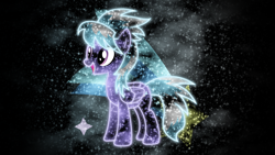 Size: 1920x1080 | Tagged: safe, artist:morningstar-1337, derpibooru import, edit, cloudchaser, cutie mark, solo, stars, vector, wallpaper, wallpaper edit