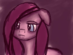 Size: 1024x768 | Tagged: safe, artist:pinkiejay, pinkie pie, earth pony, pony, pinkamena diane pie, solo, tired