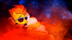 Size: 1920x1080 | Tagged: safe, artist:nikkikitty44, artist:sgtwaflez, derpibooru import, spitfire, solo, wallpaper