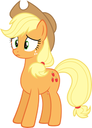 Size: 4347x6000 | Tagged: safe, artist:slb94, applejack, earth pony, pony, absurd resolution, simple background, solo, transparent background, vector