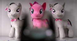 Size: 2554x1348 | Tagged: safe, octavia melody, pinkie pie, earth pony, pony, advertisement, batman, lego, toys r us