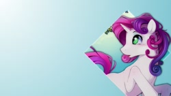 Size: 1920x1080 | Tagged: safe, artist:antiander, artist:shawnyall, derpibooru import, sweetie belle, solo, wallpaper