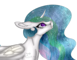 Size: 3500x2737 | Tagged: safe, artist:blazingcookie717, artist:wynyhu, princess celestia, alicorn, pony, collaboration, female, mare, simple background, solo, transparent background, wingding eyes