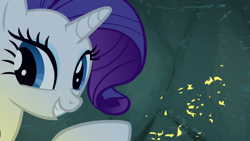 Size: 1280x720 | Tagged: safe, screencap, rarity, pony, unicorn, campfire tales, gold