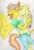 Size: 741x1079 | Tagged: safe, artist:spark-theory, derpibooru import, braeburn, spitfire, anthro, drawing, female, kissing, male, shipping, spitburn, straight