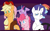 Size: 1110x687 | Tagged: safe, artist:cloudypeaks, derpibooru import, applejack, fluttershy, pinkie pie, rainbow dash, rarity, twilight sparkle, earth pony, pegasus, pony, unicorn, apple, car, food, mane six, meme, parody, scrunchy face, serious, serious face, the simpsons