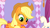 Size: 1366x768 | Tagged: safe, screencap, applejack, earth pony, pony, suited for success, hat, smiling, solo