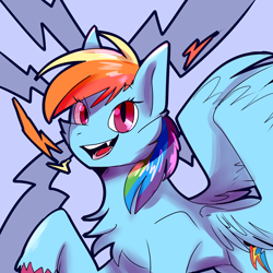 Size: 3000x3000 | Tagged: safe, artist:coociecat, derpibooru import, rainbow dash, pegasus, pony, cheek fluff, chest fluff, cute, dashabetes, ear fluff, female, mare, open mouth, solo, unshorn fetlocks