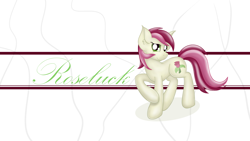 Size: 1920x1080 | Tagged: safe, artist:mrmayortheiv, derpibooru import, roseluck, solo, wallpaper