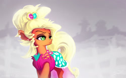 Size: 1880x1166 | Tagged: safe, artist:sverre93, applejack, earth pony, pony, applejewel, female, mare, solo