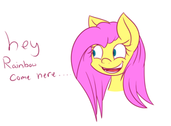 Size: 1332x985 | Tagged: safe, artist:color-spark, fluttershy, pegasus, pony, creepy, solo, teeth, this will end in tears and/or death