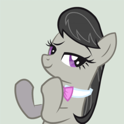 Size: 1440x1440 | Tagged: safe, artist:mihaaaa, octavia melody, earth pony, pony, animated, clapping, clapping ponies