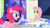 Size: 1279x720 | Tagged: safe, screencap, fluttershy, pinkie pie, earth pony, pegasus, pony, the cutie re-mark, discovery family logo, meme, youtube caption