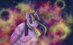 Size: 1471x903 | Tagged: safe, artist:derpsonhooves, derpibooru import, twilight sparkle, twilight sparkle (alicorn), alicorn, pony, female, mare, rainbow power, solo