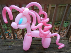 Size: 1000x750 | Tagged: artist needed, safe, pinkie pie, balloon, balloon animal, irl, photo, photography, solo