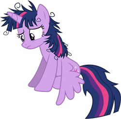 Size: 5900x5810 | Tagged: safe, artist:90sigma, derpibooru import, twilight sparkle, twilight sparkle (alicorn), alicorn, pony, inspiration manifestation, .svg available, absurd resolution, female, mare, messy hair, messy mane, simple background, solo, transparent background, vector