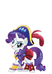 Size: 1128x1600 | Tagged: safe, rarity, pony, unicorn, my little pony: the movie, ear piercing, earring, female, jewelry, mare, piercing, pirate, pirate rarity, simple background, solo, transparent background