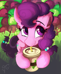 Size: 900x1093 | Tagged: safe, artist:saxopi, sugar belle, pony, cute, looking at you, missing horn, solo