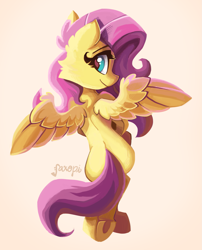 Size: 2201x2724 | Tagged: safe, artist:saxopi, fluttershy, pegasus, pony, cute, female, mare, shyabetes, signature, simple background, smiling, solo, white background