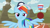 Size: 1280x720 | Tagged: safe, derpibooru import, edit, edited screencap, editor:michaelsety, screencap, rainbow dash, pegasus, pony, common ground, ball, bedroom eyes, buckball, cap, hat