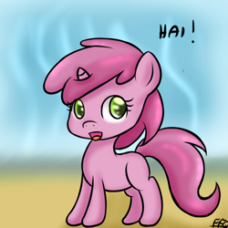 Size: 900x900 | Tagged: safe, artist:freefraq, artist:kloudmutt, ruby pinch, pony, unicorn