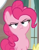 Size: 295x377 | Tagged: safe, screencap, applejack, pinkie pie, earth pony, pony, the cutie map, reaction image, solo, when she doesn't smile