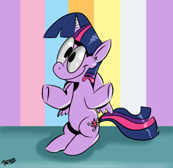 Size: 1518x1471 | Tagged: safe, artist:benja, derpibooru import, twilight sparkle, twilight sparkle (alicorn), alicorn, pony, female, mare, shrug, solo