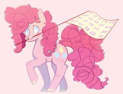 Size: 760x580 | Tagged: safe, artist:bukaa-a, edit, pinkie pie, earth pony, pony, flag, hexadecimal, rickroll, solo, trolling