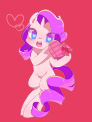 Size: 1200x1600 | Tagged: safe, artist:kkmrarar, rarity, pony, unicorn, cute, female, heart, looking at you, mare, simple background, solo