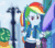 Size: 457x400 | Tagged: safe, derpibooru import, screencap, rainbow dash, equestria girls, equestria girls series, run to break free, spoiler:eqg series (season 2), adorasexy, animated, beautiful, bullet time, cute, dashabetes, geode of super speed, looking at you, magical geodes, pose, sexy, singing, slow motion, solo, solo focus, talking, walking