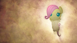 Size: 1920x1080 | Tagged: safe, artist:jamey4, edit, fluttershy, pegasus, pony, baby, baby pony, babyshy, cute, daaaaaaaaaaaw, flying, foal, vector, wallpaper, wallpaper edit