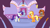 Size: 1366x768 | Tagged: safe, screencap, applejack, rarity, earth pony, pony, unicorn, suited for success, female, horn, mare