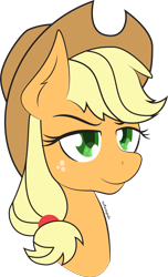 Size: 8454x13912 | Tagged: safe, artist:nsrenegade, applejack, earth pony, pony, absurd resolution, bust, colored pupils, solo