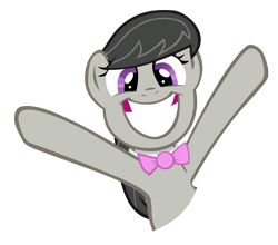 Size: 800x704 | Tagged: safe, artist:haloreplicas, octavia melody, earth pony, pony, female, gray coat, irrational exuberance, mare